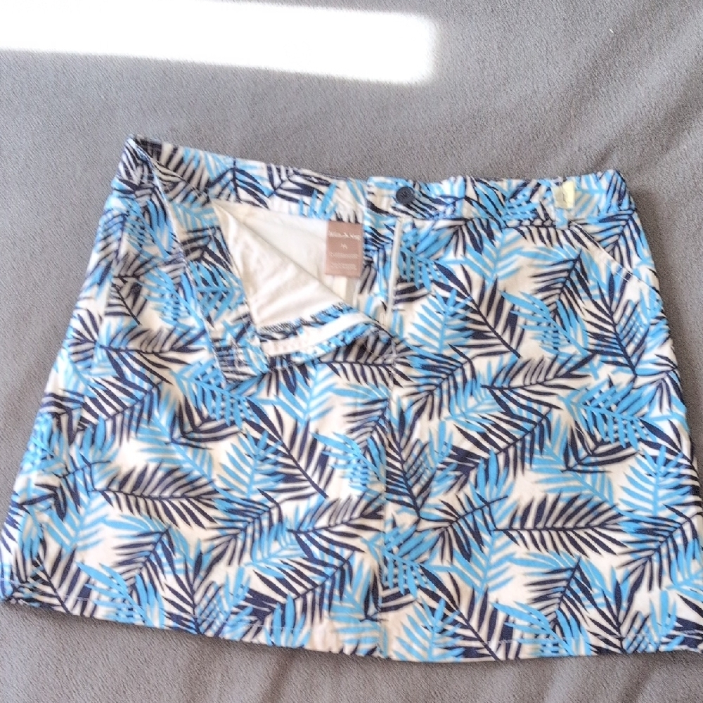 White Stag Cream Mini Pencil Skirt Resort Wear Size 14